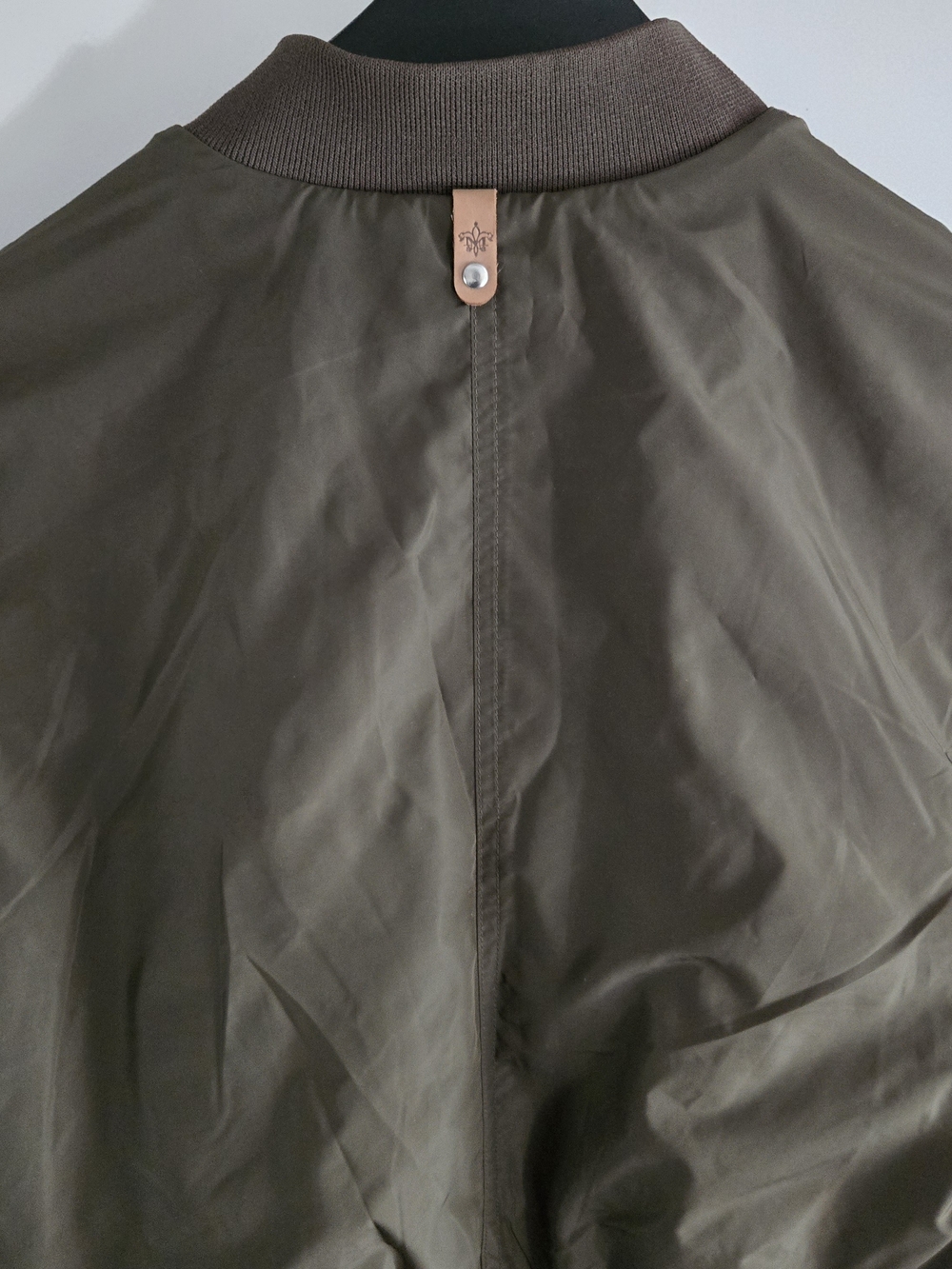 Mackage Aritzia Cara Khaki Bomber Jacket, Green Pilot Military Army Y2K - Picture 11 of 17